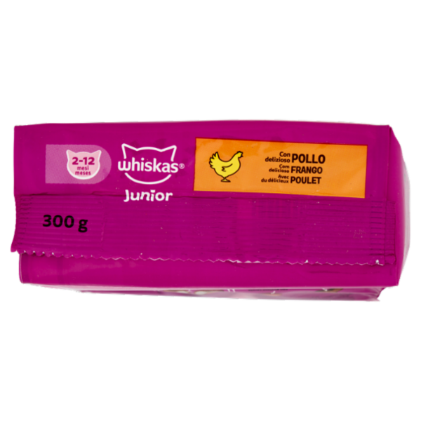 Whiskas Junior Crocchette con delizioso Pollo 300 g