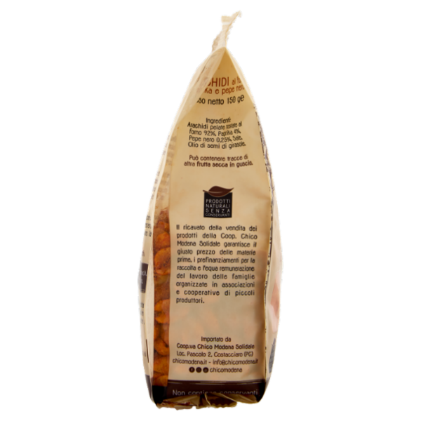 Coop Chico Modena Arachidi al forno paprika e pepe nero 150 g