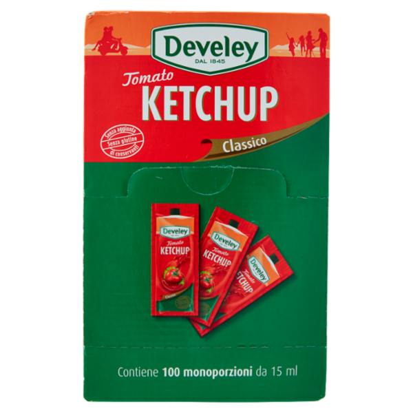 Develey Tomato ketchup classico 100 x 15 ml