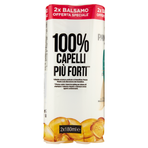 Pantene Pro-V Balsamo Lisci Effetto Seta 2x180 ml
