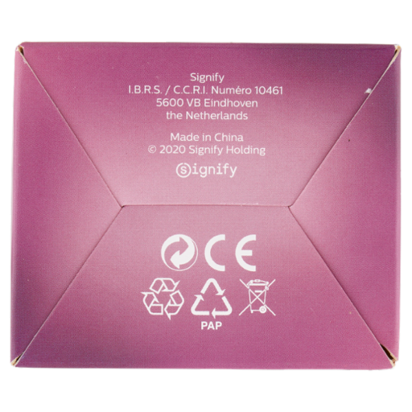 Philips Led sfera vetro 40W E27 2700K