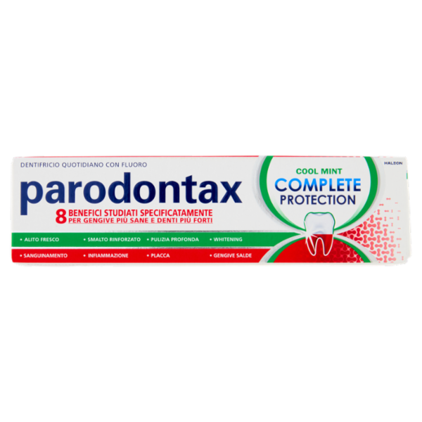 Parodontax dentifricio quotidiano complete protection per denti e gengive più sane con fluoro 75 ml