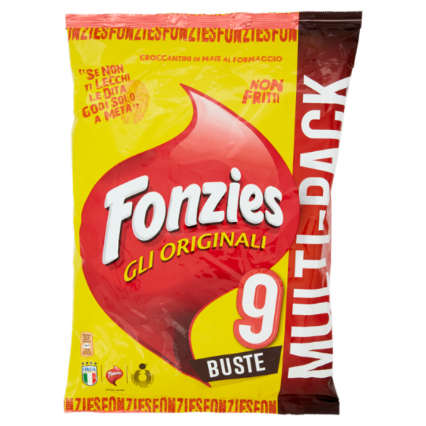 Fonzies Gli Originali Croccantini di Mais al Formaggio - 211,5g