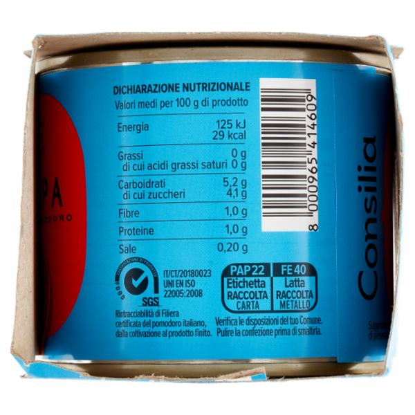 Consilia Polpa di Pomodoro Fine 2x230 g