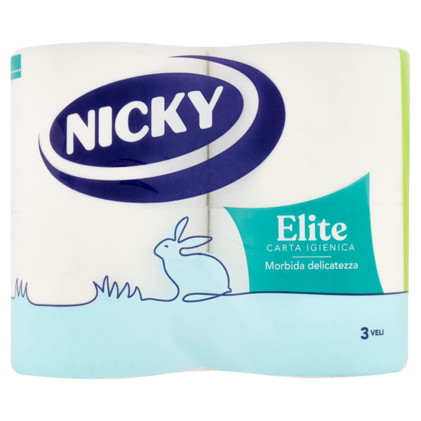 Nicky Elite Carta Igienica 4 pz
