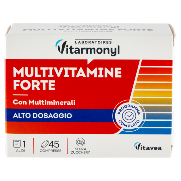 Laboratoires Vitarmonyl Multivitamine Forte con Multiminerali 45 compresse 36 g