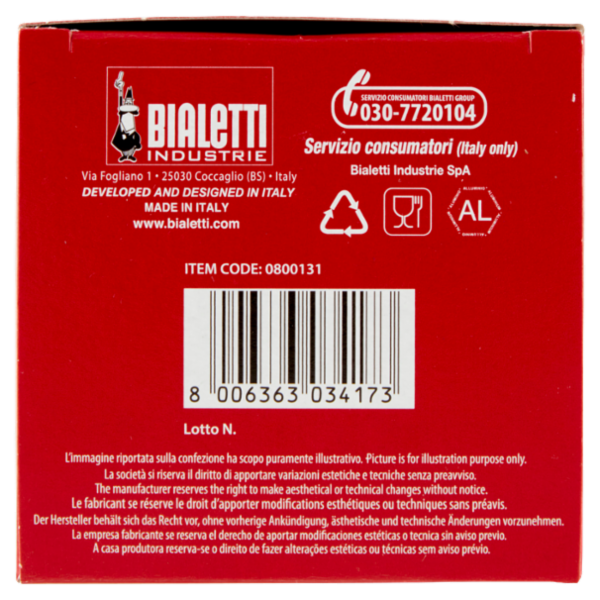 Bialetti Imbuto 1 tazza 1 pz