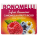 Bonomelli Infusi Armoniosi 100% Naturali Camomilla e Frutti Rossi 12 filtri 24 g