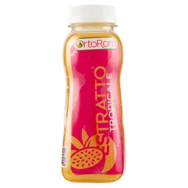 OrtoRomi Estratto Tropicale frutto della passione, mango, ananas, banana e mela 250 ml
