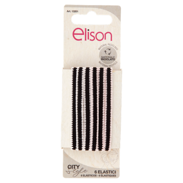 elison City Style Elastici Natural 6 pz