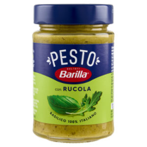 Barilla Pesto Basilico e Rucola Condimento e Sugo Per Pasta 190 g