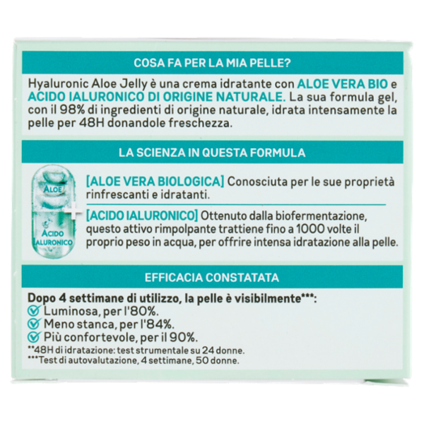 Garnier SkinActive Hyaluronic Aloe Crema Giorno Jelly, 50 ml