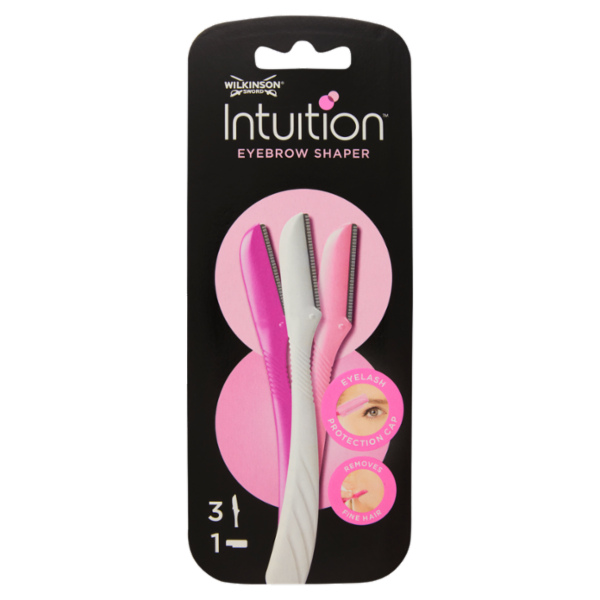 Wilkinson Sword Intuition Eyebrow Shaper confezione di 3 rasoi