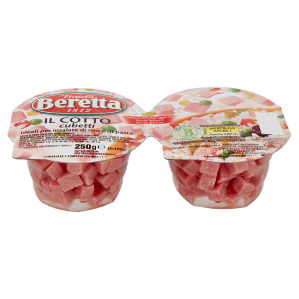 Fratelli Beretta il Cotto cubetti 2 x 125 g