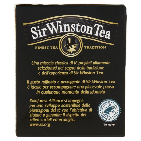 Sir Winston Tea Earl Grey Biologico 20 x 1,75 g