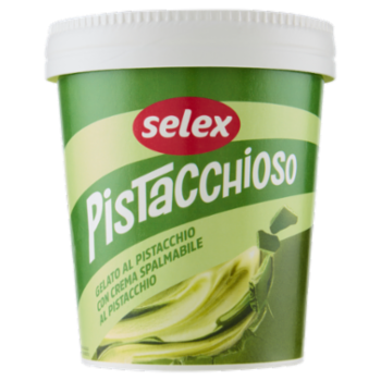 Selex Pistacchioso Gelato Al Pistacchio Con Crema Spalmabile Al Pistacchio 230 g