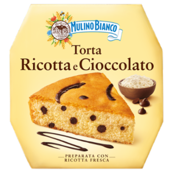 Mulino Bianco Torta Ricotta e Cioccolato Con Ricotta Fresca 475g