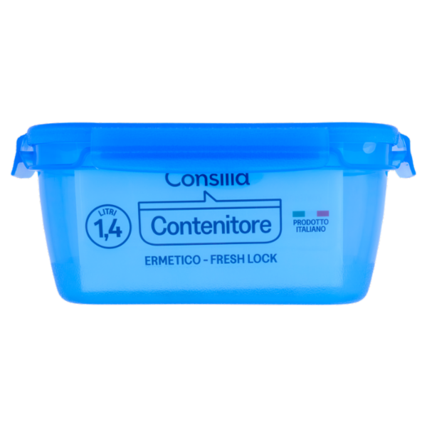 Consilia Contenitore Rettangolare Ermetico Fresh Lock 1,4 L