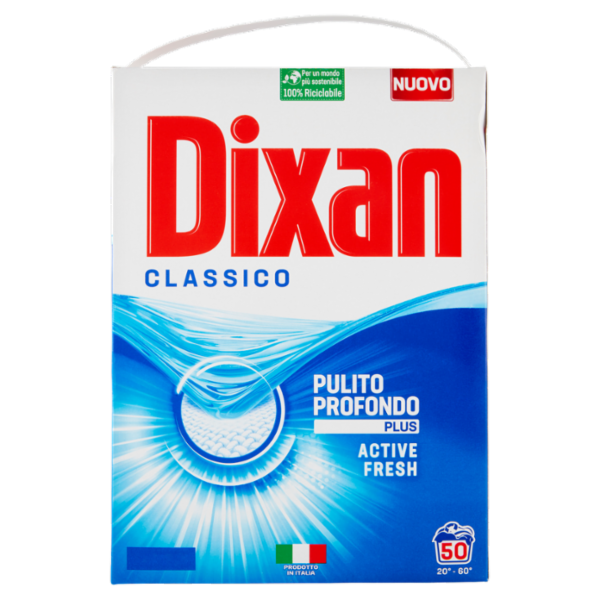 DIXAN Polvere Classico 50 lavaggi 3 kg