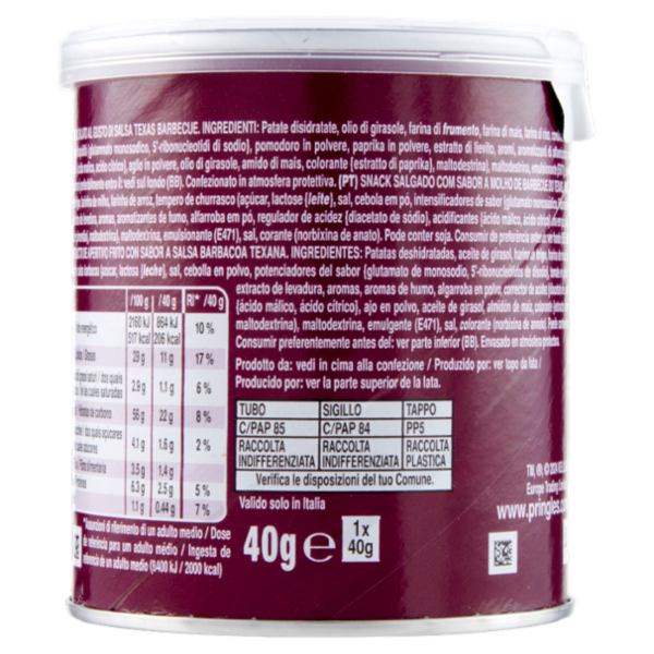 Pringles Texas BBQ Sauce 40 g