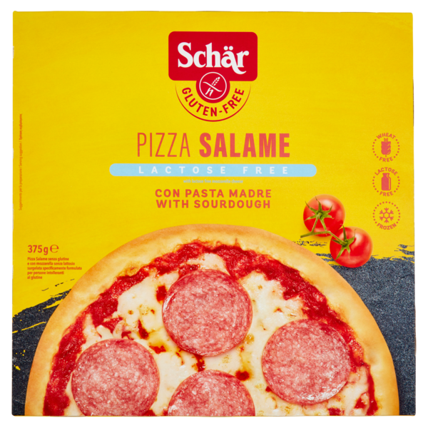 Schär Pizza Salame Lactose Free 375 g