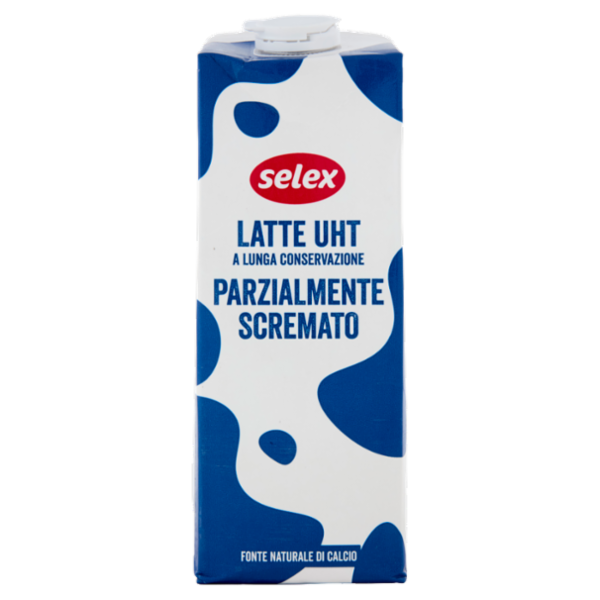 Selex Latte Uht Parzialmente Scremato 1 L