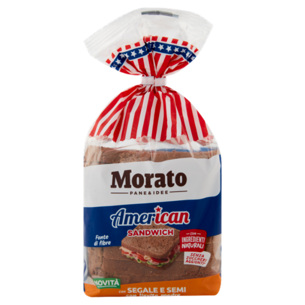 Morato American Sandwich con Segale e Semi 10 x 38 g