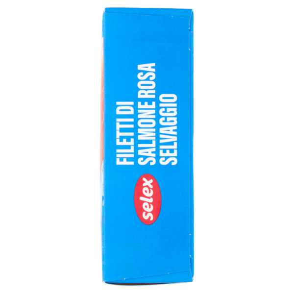 Selex Filetti di Salmone Rosa Selvaggio Surgelati 250 g