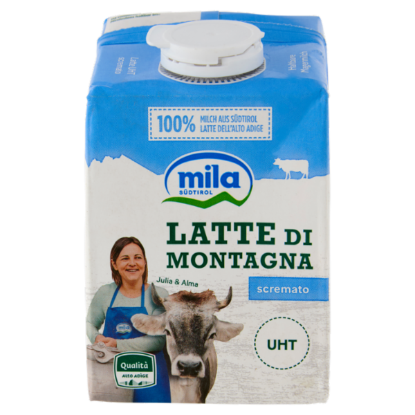 mila Latte di Montagna scremato UHT 500 ml