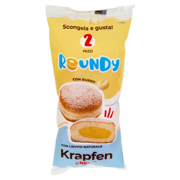 Roundy Krapfen Crema 2 Pezzi 160 g