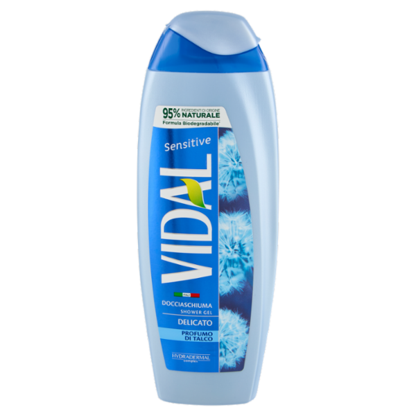 Vidal Sensitive Docciaschiuma Talco Liquido 250 ml