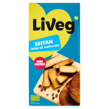 Liveg Seitan Fette Al Naturale 240 g