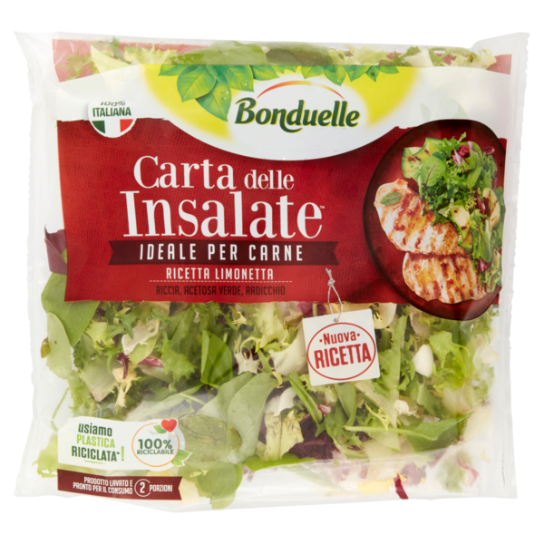 Bonduelle Carta delle Insalate Ricetta Limonetta 100 g