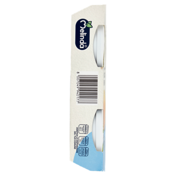 Melinda Più che Mela! Mousse di Golden Delicious e Mirtillo con Mirtilli Neri Interi 2 x 100 g