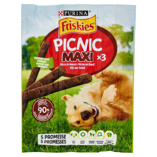 PURINA FRISKIES Picnic Maxi Manzo 3 snack 45 g