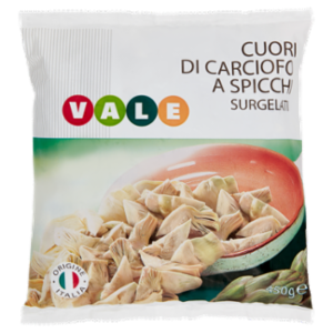 Vale Cuori Di Carciofo a Spicchi Surgelati 450 g