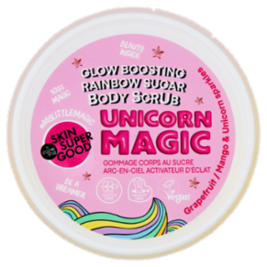 Skin Super Good Glow Boosting Rainbow Sugar Body Scrub Unicorn Magic 250 Ml