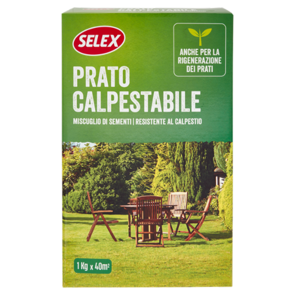 Selex Giardinaggio Sementi Prato Calpestabile 1 kg