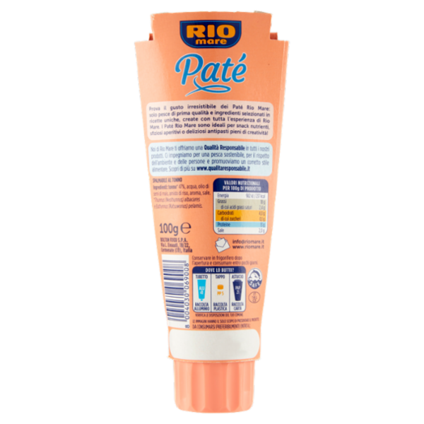 Rio mare Patè Tonno 100 g