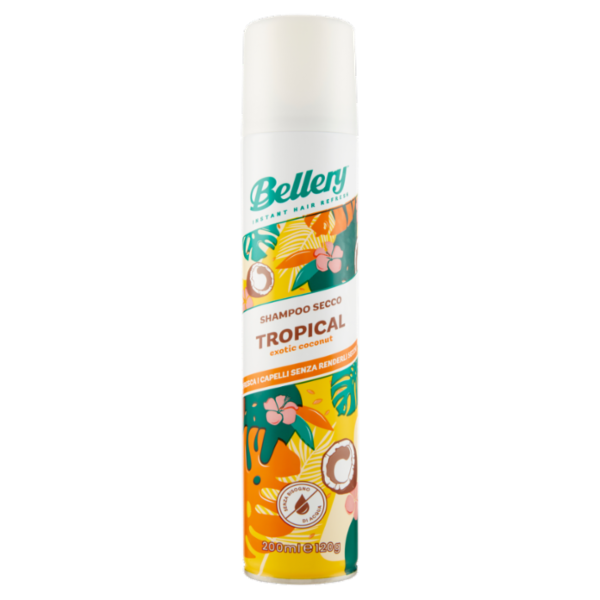 Bellery Shampoo Secco Tropical exotic coconut 200 ml