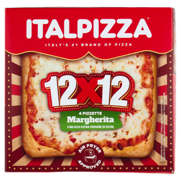 Italpizza 12x12 Margherita 4 x 90 g