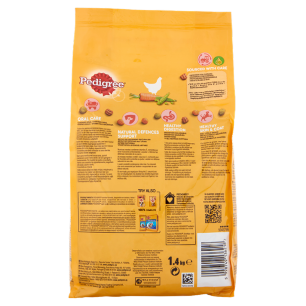 Pedigree Adult Mini con Pollo e Verdure 1.4 kg