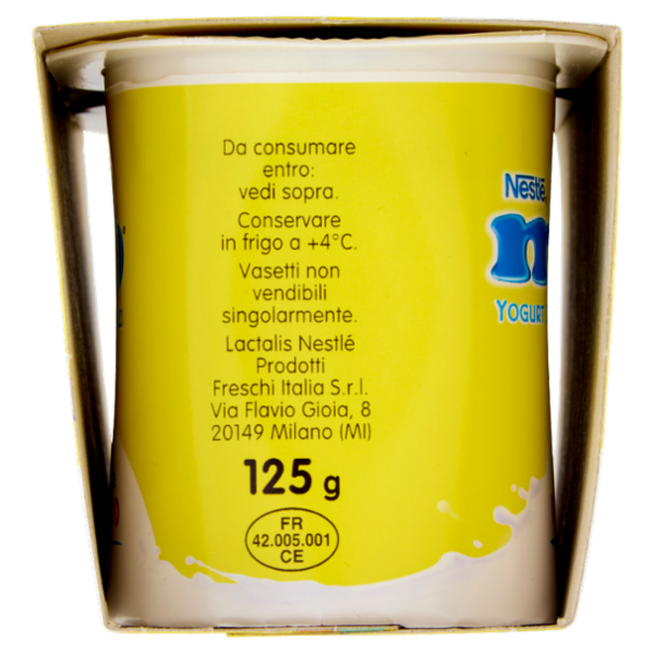 NESTLÉ MIO Yogurt Cremoso Senza Pezzi Pera 2x125g