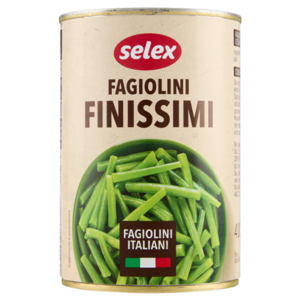 Selex Fagiolini Finissimi Lessati 400 g