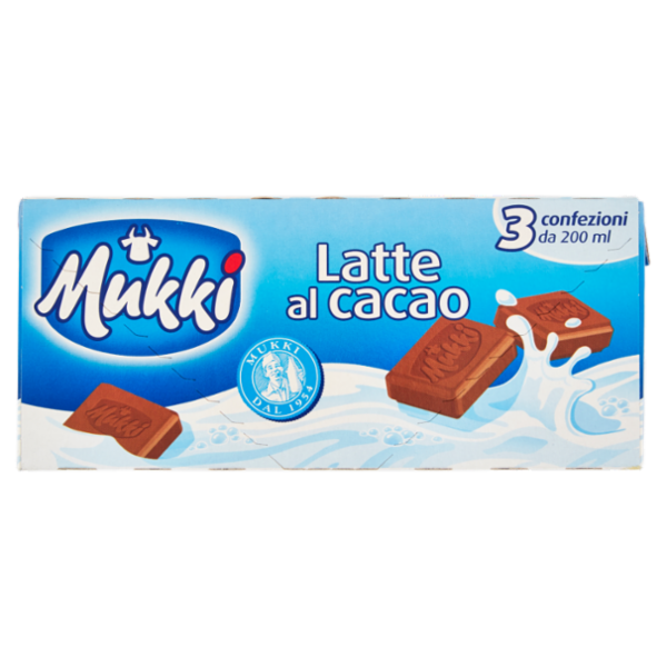 Mukki Latte al cacao 3 x 200 ml