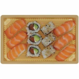Odomaki Mix Nigiri e Uramaki Salmone 12 Pezzi