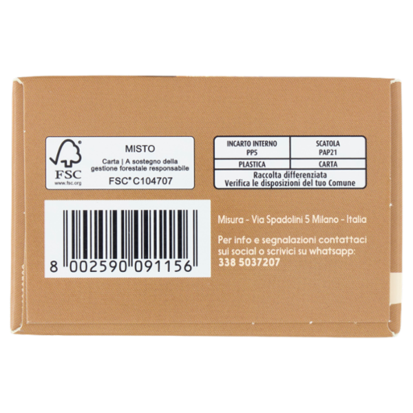 Misura Fibrextra Croccanti Integrali con Semi di Sesamo, Fiocchi d'Avena e Chia 160 g