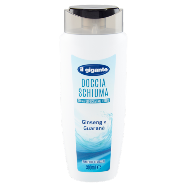 IL GIGANTE Doccia Schiuma Ginseng e Guaranà 300 ml