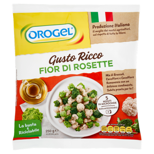 Orogel Gusto Ricco Fior di Rosette Surgelati 250 g