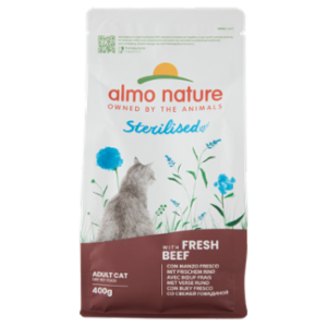 Almo Nature Sterilised Adult Cat Con Manzo Fresco 400 g